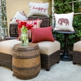 thumbnail image 3 of Cast Stone Drum Table, 3 of 3