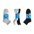 thumbnail image 5 of Copper Fit 6-Pack Quarter Crew Sock, 5 of 6