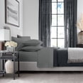 thumbnail image 4 of Member’s Mark Hotel Premier Collection 700-Thread-Count Solid Egyptian Cotton Sheet Set, Assorted Sizes, 4 of 6