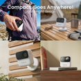 thumbnail image 8 of Reolink Argus MagiCam 1080p HD Battery Wi-Fi Mini Security Camera Magnetic Indoor/Outdoor, 3pk., 8 of 11