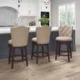thumbnail image 5 of HH2Home Edenwood Wood Counter Height or Bar Height Swivel Stool, 5 of 10