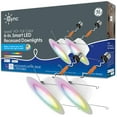 thumbnail image 1 of Cync Full Color Smart Recessed Can Retrofit 2 pk., 1 of 7