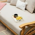 thumbnail image 3 of Cambridge Casual Catalina Teak Deep Seating Daybed with Cushion, 3 of 8