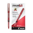 thumbnail image 3 of Pilot Precise V5 Roller Ball Precision Point Stick Pens, Extra-Fine, Red, 12 ct., 3 of 5