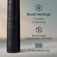 thumbnail image 5 of Philips Sonicare Total Clean Rechargeable Toothbrush, White and Black, 2 pk., 5 of 9