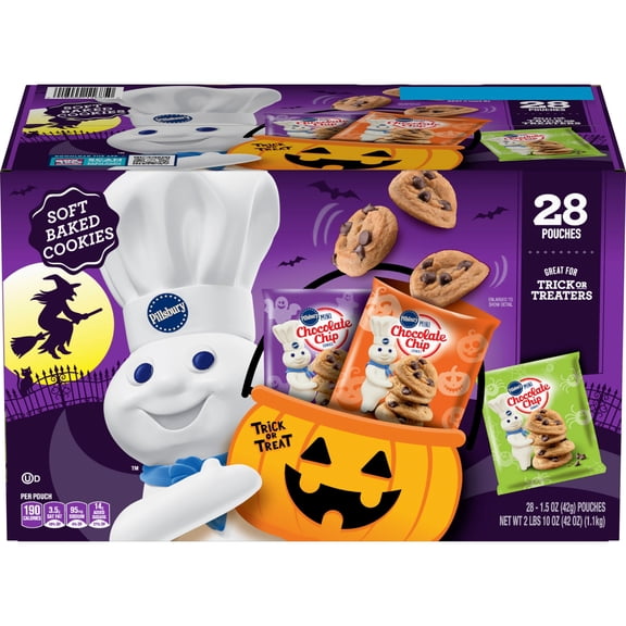 Pillsbury Soft Baked Mini Chocolate Chip Cookies, 1.5 oz., 28 pk.