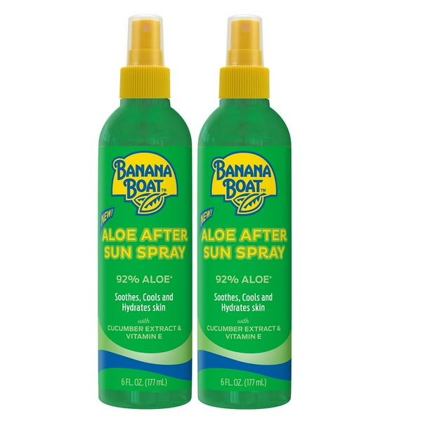 Banana Boat After Sun Aloe Vera Gel Spray, 6 oz., 2 pk. - Samsclub.com