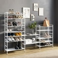 thumbnail image 13 of Seville Classics 3-Tier Resin Slat Shoe Rack, 26.5" W x 12.2" D x 19" H Assorted Colors, 13 of 14