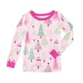 thumbnail image 4 of Member's Mark Toddler & Kids 2-Piece Super Soft Snugfit Holiday Pajamas, 4 of 7