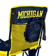 thumbnail image 5 of Logo Brands Michigan Wolverines Hard Arm Chair, 5 of 6