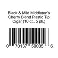thumbnail image 1 of Black & Mild Middleton's Cherry Blend Plastic Tip Cigar 10 ct., 5 pk., 1 of 1