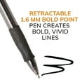 thumbnail image 4 of BIC Velocity Retractable Ball Pen, 1.6 mm, Black, 36 pk., 4 of 9