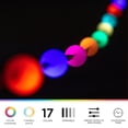 thumbnail image 2 of Enbrighten Bubble Lights LED String Lights, 2 Pack, 2 of 9