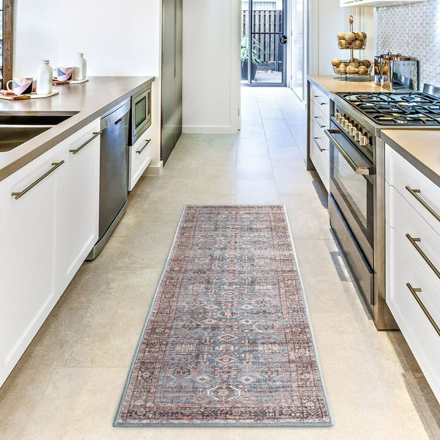 Ever Keep Rug Everwash Callaghan Eve Washable Area Rug, Assorted Colors & Sizes ...