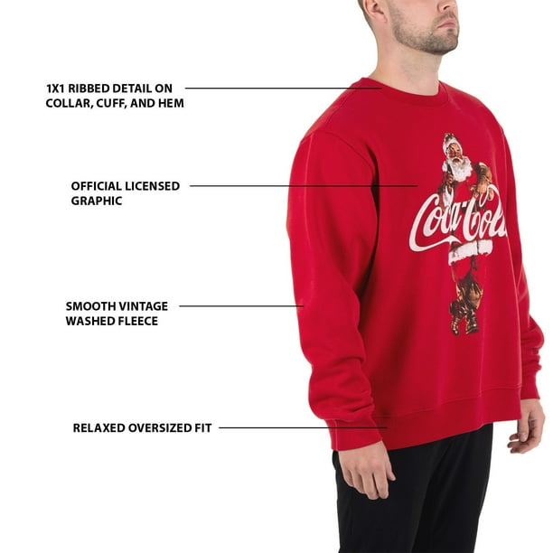 Men's Holiday Crewneck Fleece Sweatshirt - Samsclub.com