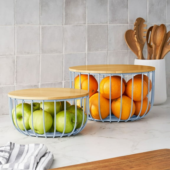 Member's Mark Wire Baskets, Set of 2