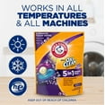 thumbnail image 9 of Arm & Hammer OxiClean + Odor Blasters 5-in-1 Laundry Power Paks, Fresh Burst Scent, 144 ct., 9 of 10