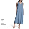 thumbnail image 5 of DKNY Women's Chambray Maxi Dress, 5 of 8