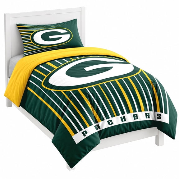 Logo Brands Green Bay Packers Comforter Set