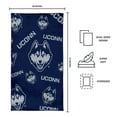 thumbnail image 3 of Logo Brands UConn Huskies 38"x72" Beach Towel, 3 of 6