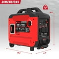 thumbnail image 6 of 2300/1800-Watt AiPower Lightweight Portable Inverter With CO Sensor + Telescopic Handle, 6 of 8