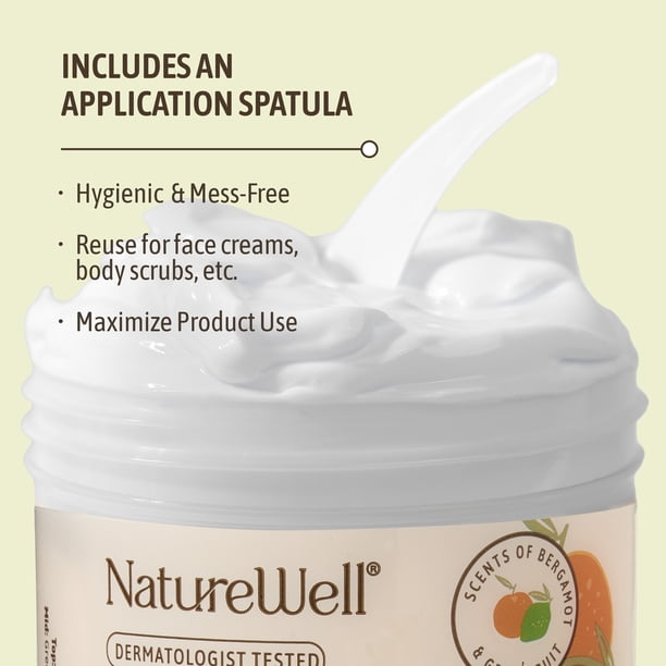 NatureWell Bergamot & Grapefruit Moisturizing Cream, 16 oz., 2 pk