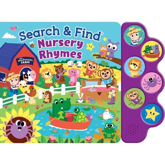 Search & Find Nursery Rhymes, Sound Book