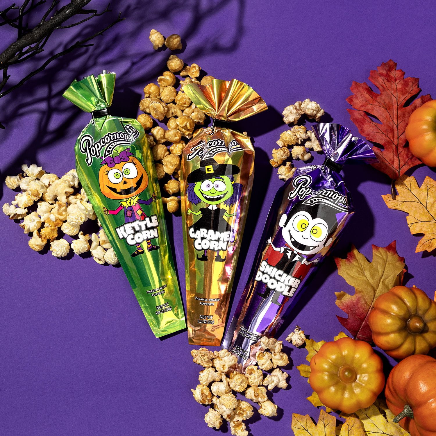 Popcornopolis 12-Cone Halloween Gift Pack (16 oz.) - Samsclub.com