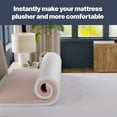 thumbnail image 4 of GhostBed 3" Silk-Infused Memory Foam Topper with Medium-Plush Feel, 4 of 7