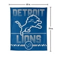 thumbnail image 7 of Logo Brands Detroit Lions 60"x70" Super Plush Blanket, 7 of 7
