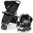 thumbnail image 1 of Chicco Viaro Quick-Fold Travel System, Black, 1 of 7