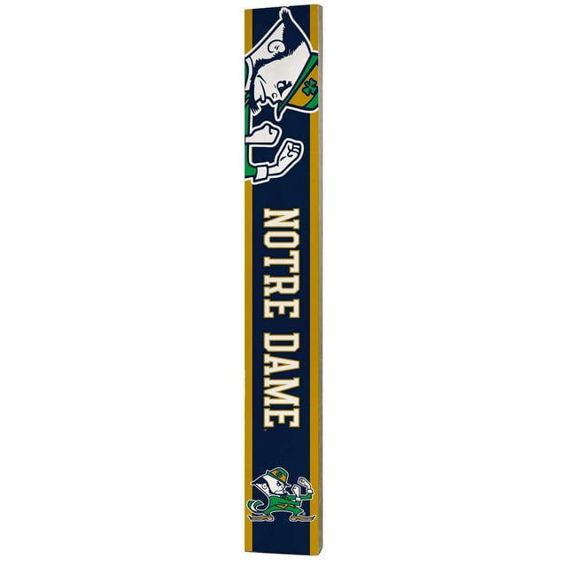 NCAA 8" x 60" Reversible Porch Greeter Sign