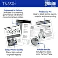 thumbnail image 3 of Brother TN830V High-Yield Toner, 3,300 Page-Yield, Black, 3 of 8