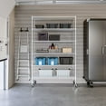 thumbnail image 14 of Member's Mark 6-Tier NSF Heavy Duty Wire Shelving, 47.75" W x 18" D x 75.5" H, 14 of 15