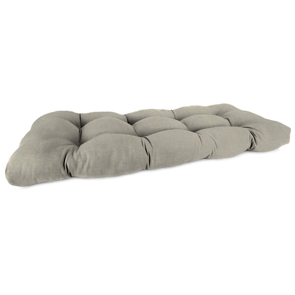 Sunbrella 44" x 18" Rectangular French Edge Settee Bench Cushion