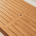 thumbnail image 5 of Member's Mark Lisbon Teak Deep Dining Set with Sunbrella Fabric, 7pc, 5 of 8