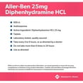 thumbnail image 4 of Member’s Mark Aller-Ben Tablets, 25 mg Diphenhydramine HCL, 600 ct., 4 of 6
