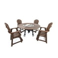 thumbnail interactive-video image 1 of Gather Grill Charcoal Grill Table with Chairs, 1 of 16