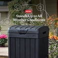 thumbnail image 5 of Keter Outdoor Trash Can Graphite Gray, 5 of 14