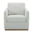 thumbnail image 8 of Cole & Rye Boucle Fabric Swivel Chair, 8 of 17