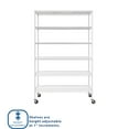 thumbnail image 4 of Member's Mark 6-Tier NSF Heavy Duty Wire Shelving, 47.75" W x 18" D x 75.5" H, 4 of 15