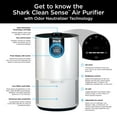 thumbnail image 12 of Shark Clean Sense Portable Air Purifier with Odor Neutralizer Technology, HEPA Filter, 500 sq. ft., 12 of 13