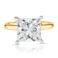 thumbnail image 1 of Lab Created Princess Cut Solitaire Diamond Ring, 1 of 7