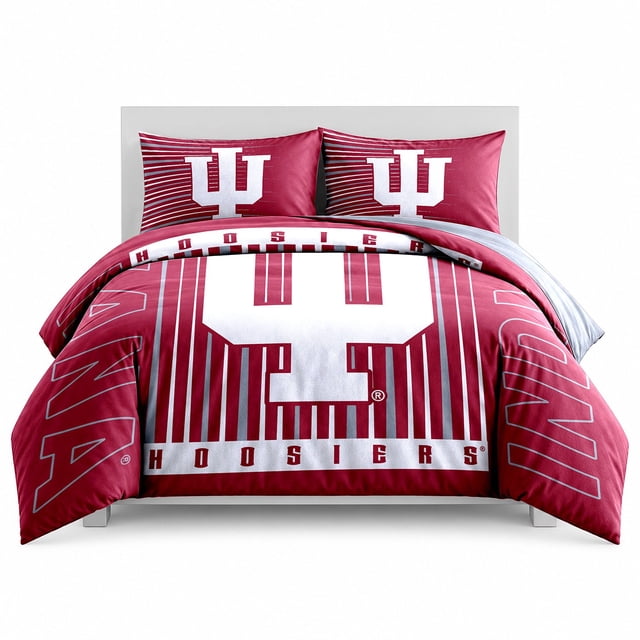 Logo Brands Indiana Hoosiers Comforter Set