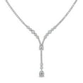 thumbnail image 1 of 4.33 CT. TW Round Cut Natural Diamond Lariat Necklace in 18K Gold, 1 of 8