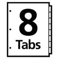 thumbnail image 5 of Avery Write & Erase Big Tab Paper Dividers, 8-Tab,  Letter, Select Color, 5 of 5