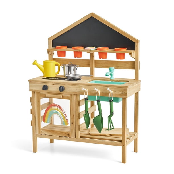 Member's Mark Outdoor Wooden Mud Kitchen