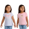 thumbnail image 1 of Levi's Toddler Girls 2-Pack Graphic Tee, 1 of 11