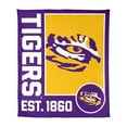 thumbnail image 1 of Logo Brands LSU Tigers 60"x70" Super Plush Blanket, 1 of 1