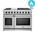 thumbnail image 1 of Thor Kitchen 48 In. Freestanding Gas Range - w/ Convection, 1 of 7